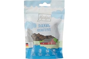 MjAMjAM - Premium przekąska dla kota - Snackbag – obfita kaczka, 1 opakowanie (1 x 125g), naturalny całkowicie bez syntetycznych konserwantów
