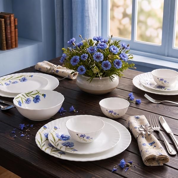 Buy La Opala Novo Collection Opal Glass Crockery | Coffee Set 7