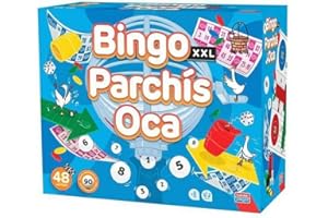 Falomir- Bingo XXL Premium + Parchis + Oca, Multicolor (31063), 8+ años