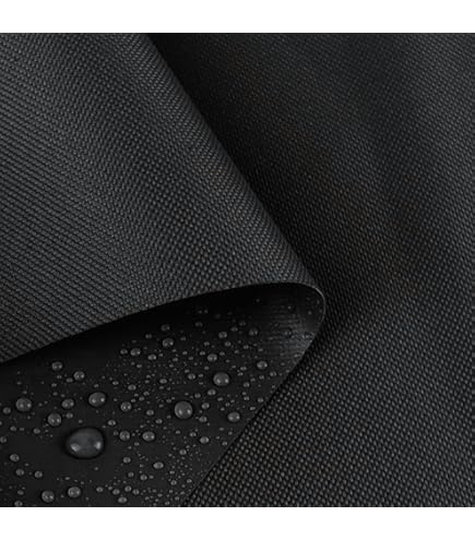 Tessuto Impermeabile Monaco Poliestere - 12.000 Mm Colonna D'Acqua, 160 Cm Larghezza, Grigio Beige - Foto 4