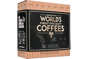 ‎GROWER'S CUP Innovatives Kaffee Geschenk Set für Männer & Frauen - 5 Beste Single Estate Spezialitäten & Bio Kaffees Aus Aller Welt | Brauen & Genießen Sie Jederzeit & Überall | Probierset für Kaffeeliebhaber