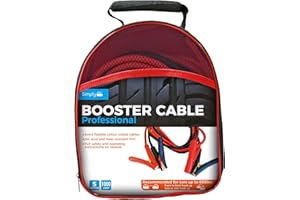 Simply SP1000 Professional Jump Booster Cable - Recommended for cars up to 6500cc - 1000AMPs - 5 Metres
