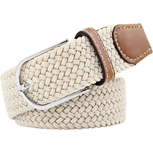 Bassin and Brown Mens Four Colour Woven Belt - Navy/Royal  display picture 1