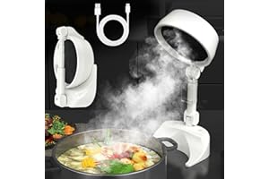 Mostop Tragbare Dunstabzugshaube mit 3 Geschwindigkeitsstufen, faltbarer Tischabzugshaube für Kochen Indoor BBQ Hot Pot und RV Küchen, verstellbare Höhe, Dunstabzugshaube