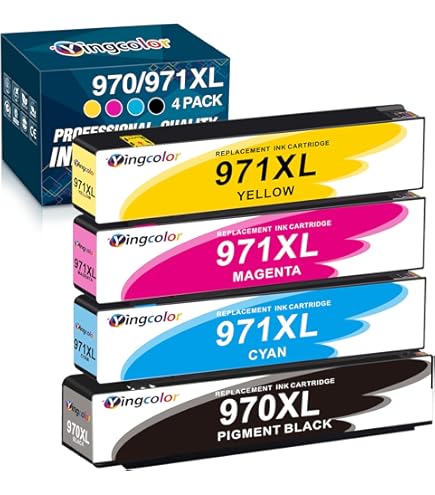 HP 970XL Black 970 + 971XL Cyan, Magenta, Yellow Multipack