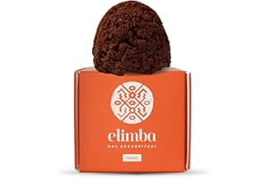 Elimba Kakao Kugel Classic (1er Pack) - [Das Original] - Bekannt aus der Gründer Show von VOX - 100% BIO & vegan - Premium Criollo-Rohkakao Trinkschokolade mit min. 50% Kakaoanteil