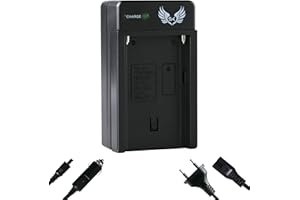 SK Akku Charger Ladegerät für Sony NP-FM50 NP-FM30 NP-FM70 NP-FM90 // NP-F550 NP-F750 NP-F950 NP-F970 NP-F990 Pro // NP-FM500H und weitere