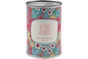 MAUVAISESGRAINES-KITS À SEMER Kit para Plantar Flores en Caja - Semillas de Flores de Colores - Regalo Original y Ecológico para Amigos, Familiares, Fiestas y Cumpleaños, Día de la Familia - Fácil de Usar (La vida es bella)