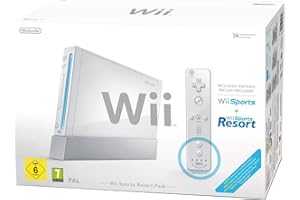 WII CONSOLE Wii-Konsole mit Bonus Wii Sports Resort & Wii MotionPlus Bundle