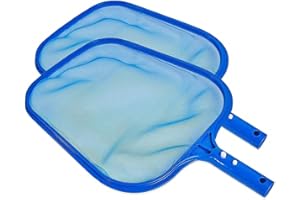 Nephelolux Kescher Pool, 2 Pack Whirlpools Feinmaschig Rake Netz - Für Teich, Algen & Bestway Pool,Algenkescher Nylon Netz