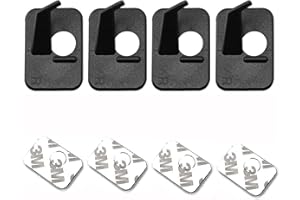 LKTFATD 4pcs Black Plastic Arrow Rest Archery RH Recurve Bow Arrow Rest Hunting Shooting Targeting Accessory Right Hand