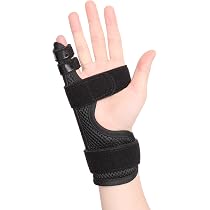 5 Stecche Per Dita Per La Protezione Del Dito Del Mignolo In Caso Lesioni Bendaggio Per Alleviare Il Dolore Dito Anello Per Stecca Adatto Dito Indice Medio Mignolo (6 colori