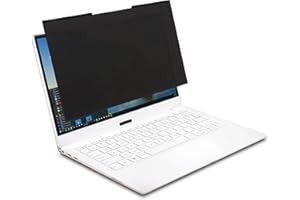 Kensington Filtro Magnético de Privacidad - Protector de Pantalla MagPro para Portátiles de 14 Pulgadas 16:9 con Filtro de Luz Azul y y Reducción de Reflejos (K58352WW)