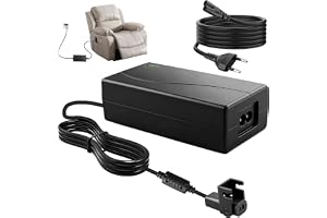 29 V 2A adapter för elektrisk lutningsstol nätladdare | kompatibel med LIMOSS OKIN Kaid motor elektrisk soffa för lutningssto