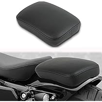 Sedile Passeggero Per Moto Con 8 Ventose - Per Chopper, Bobber E Cruiser (25.4x17.7cm) - Foto 6