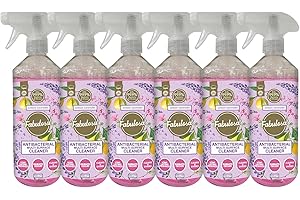 Fabulosa Antibacterial Disinfectant Spray, All Purpose Multi Surface Cleaner, 500ml, 6 pack, Lemon Lavender