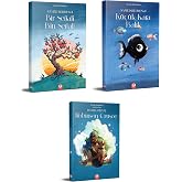K&uuml;&ccedil;&uuml;k Kara Balık - Bir Şeftali Bin Şeftali - Robinson Crusoe Seti (3 Kitap)