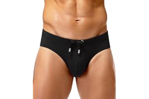 Casey Kevin Bañador Slip Hombre Natación Hombre Briefs Traje de Baño Secado Rápido para Playa Piscina - 1