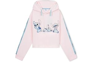 Disney Sweat Fille Stitch, Pull Stitch, Crop Top Fille, Vêtements Mode Fille et Ado 7-14 Ans
