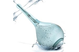 DASGUTES Enema Bulbo Anti-Reflujo de 150ml, Enemas Anales Lavados, Anal y Vaginal y Limpiador para Ducha, Forma rápida de aliviar el estreñimiento para Limpieza de Colon en Hombres y Mujeres, Enema(Azul)
