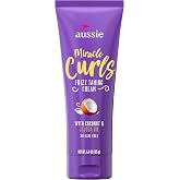 Aussie Miracle Curls Frizz Evcilleştirme Bukleler Hindistan Cevizi ve Jojoba Yağlı Krem, 6,8 Fl oz, 5.079 Fl oz