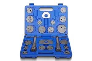 GLOSKIN 22 Pièces Repousse Piston Frein, Kit Universel D'outils de Réparation, Outil de Piston de L'étrier de Frein Gm Retour, Accessoires de Freinage