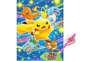 SHINESKY Diamond Painting Anime für Kinder Erwachsene 30x40cm, 5D Diamant painting bilder set, Diamond Painting Bastelset mit Cartoon-Bildern, Spielzeug Bausätze für Diamantmalerei, DIY Haus Deko Bastelset