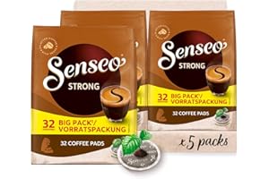 ‎SENSEO Senseo Pads Strong, Vorratspackung, 5 x 32 Getränke, 160 Kaffeepads