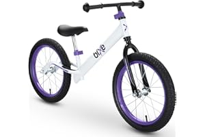 Bixe 12 Zoll Kinder Laufrad - Aluminium Fahrrad ohne Pedale mit Luftreifen - Balance Bike für Kinder und Kleinkinder im Alter von 18 Monaten bis 6 Jahren - Ultraleicht