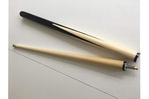 R.L.B.C SALES 2 Piece trade quality 4ft ,48 Inch Pool / Snooker Cue ,11mm screw on tip