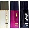 Universal Fragrance Bundle of Single 330 EDT 100ML, Cobra Original 329 EDT 100ML and Royal Open 340 EDT 100ML
