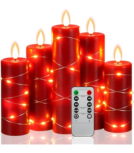 Bougies LED Rechargeables Avec Télécommande | Flamme Vacillante - Lot De 12 Pour Décoration