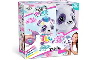 Canal Toys Airbrush Plush, färga din panda, OFG257, färgglad