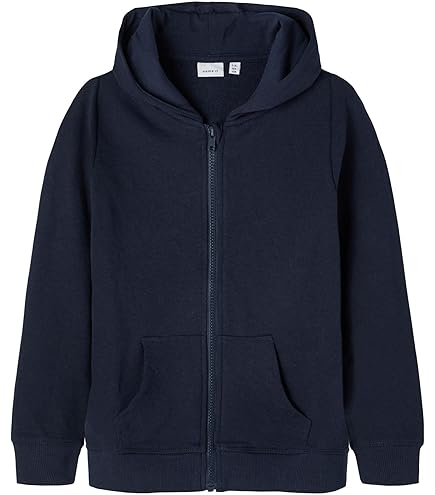 Felpa Con Cappuccio E Zip Byron Kids - Blu Reale, Taglia 12-14 Anni | Morbida, Calda E Comoda - Foto 8