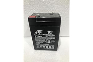 Ritar RT645 6V 4.5Ah/20HR Valve Regulated Sealed Lead-Acid Battery