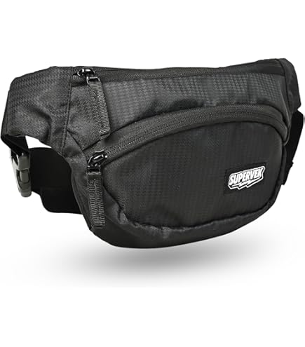 xcluma Waist Pack Travel Handy Hiking Zip Pouch Document Money