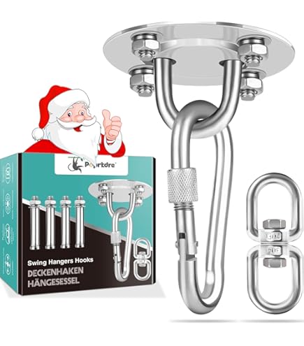 Peinture Numero Adulte Crochet De Plafond, 360 U00b0 Rotation, Acier Inoxydable, Fixation Pour Crochet Plafond Charge Lourde