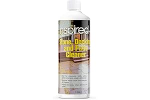 MCKLORDS LTD McKlords Inspired Concentrate Stone, Decking and Patio Cleaner - 1 Litre, Clear