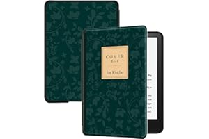 Huasiru Etui na zupełnie nowy Kindle Paperwhite z wyświetlaczem 6,8" (11. generacja 2021 - nie pasuje do urządzeń Kindle poprzedniej generacji) z automatycznym budzeniem/uśpieniem, okładką książki