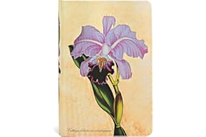 PAPERBLANKS Carnet à couverture rigide Orchidée Brésilienne - Mini - Non ligné - 176 p.