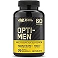 Optimum Nutrition Opti-Men, Integratore Multivitaminico per Uomo con Vitamina D, Vitamina C, Vitamina B6 e Aminoacidi, Non Ar