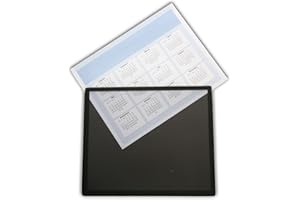 Adventa Personalise Photo Mouse Mat Black Border 8x10 - Ideal use for School, Office or at Home