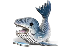 EUGY 074 Foca Leopardo. Eco-Friendly 3D Paper Puzzle