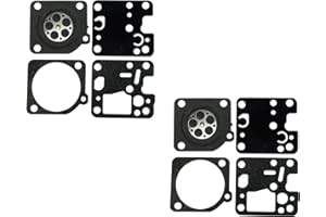C·T·S Vergaserdichtung und Membran-Kit ersetzt ZAMA GND-106 für Echo GT200 SRM200 SRM255 Trimmer HC-160 HC-180 HC-200 HC-331ES Heckenschere HCR-161ES PB-251 Gebläse (2 Stück)