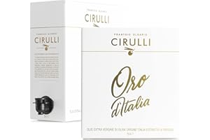 FRANTOIO OLEARIO CIRULLI Cirulli Olivenöl extra Natives, Bag in Box Evo Kalt extrahiertes italienisches (5 Liter)