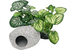 Smoothedo-Pets Betta Lot de 3 plantes artificielles en soie douce pour aquarium 10,2 cm