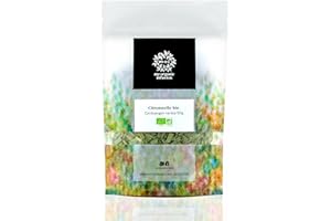 MY ORGANIC INFUSION - Citronnelle Bio en feuilles coupées - Pour Tisanes et Infusions - Pour Recettes Maisons - Sublimez votre Thé - Sélection De Premier Choix -Cymbopogon nardus - 50 g