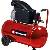 Einhell TC-AC 270/50/8 compressor (maximum 8 bar, 1.8 kW, suction power 270 l/min, 50 liter tank, integrated discharge screw, manomet