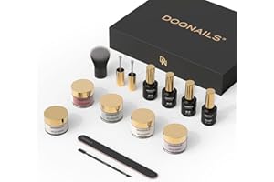‎DOONAILS Doonails Bestseller Powder Farben Set | Dipping Powder Nail Set Mit 4 Farben | Nagelset Für Salonschöne Nägel | Tierversuchsfrei