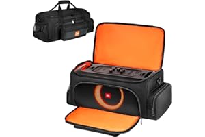 LEFOR·Z Tragetasche kompatibel mit JBL PartyBox On The Go Lautsprecher, Aufbewahrungstasche für JBL PartyBox On The Go Essential,Tragbarer Party-Lautsprecher und Zubehör(Nur Tasche,Kein Schultergurt)